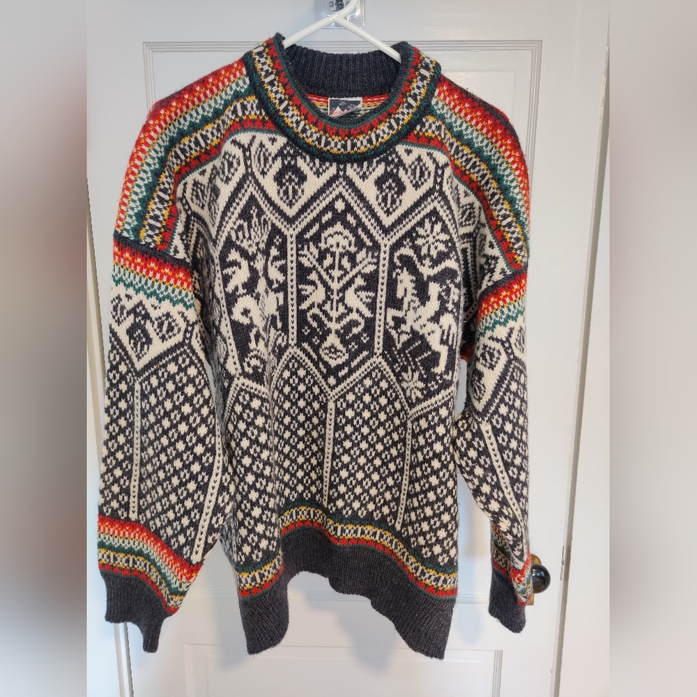 Men's Dale of Norway Lillehammer Wool Sweater